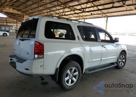 2008 Nissan Armada Se from USA, damaged, VIN 5N1AA08D38N611613